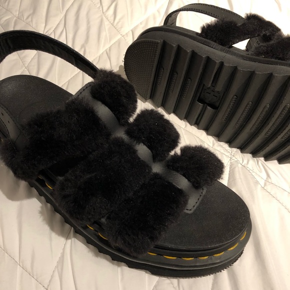 yelena fluffy dr martens